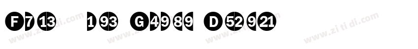 Franklin Gothi Demi字体转换